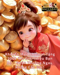 Khuyến Mãi Baccarat Tặng 200k Khi Giới Thiệu Bạn Bè